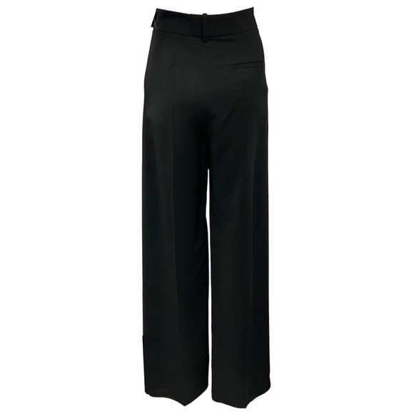 ALEXANDRE VAUTHIER BLACK CREPE DRESS PANTS - Picture 3 of 5